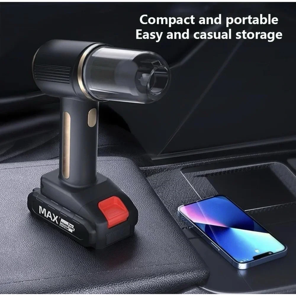 Bebuy LWT003 Brushless Cordless Handheld Vacuum, Bagless 12.6V 200ml‎